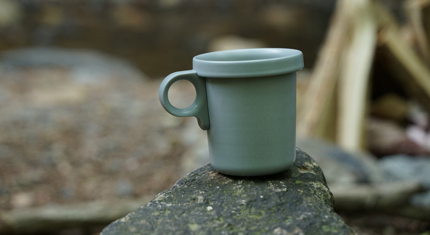 ovject Enamel Hook Mug