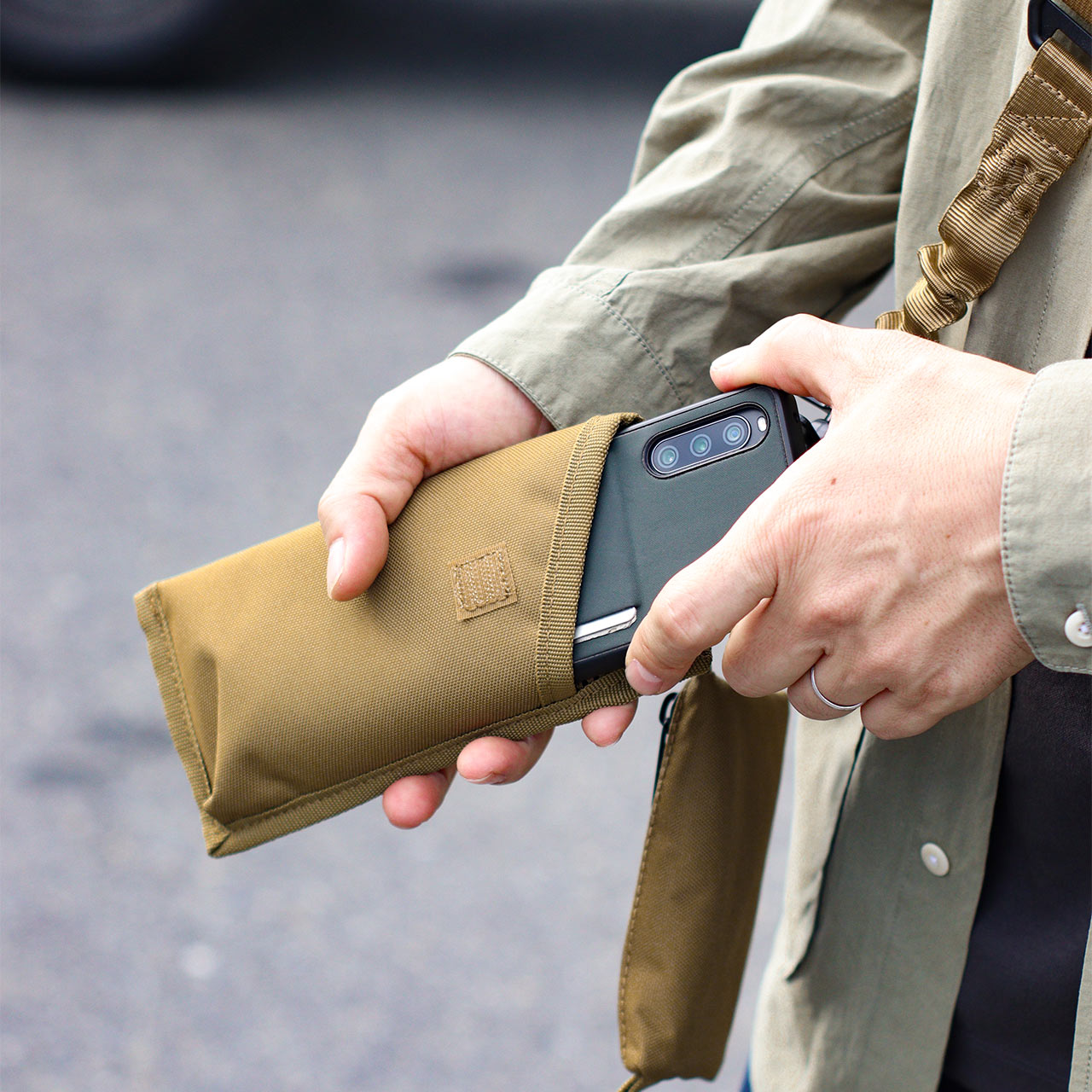 Post General Sling Phone & Coin Pouch