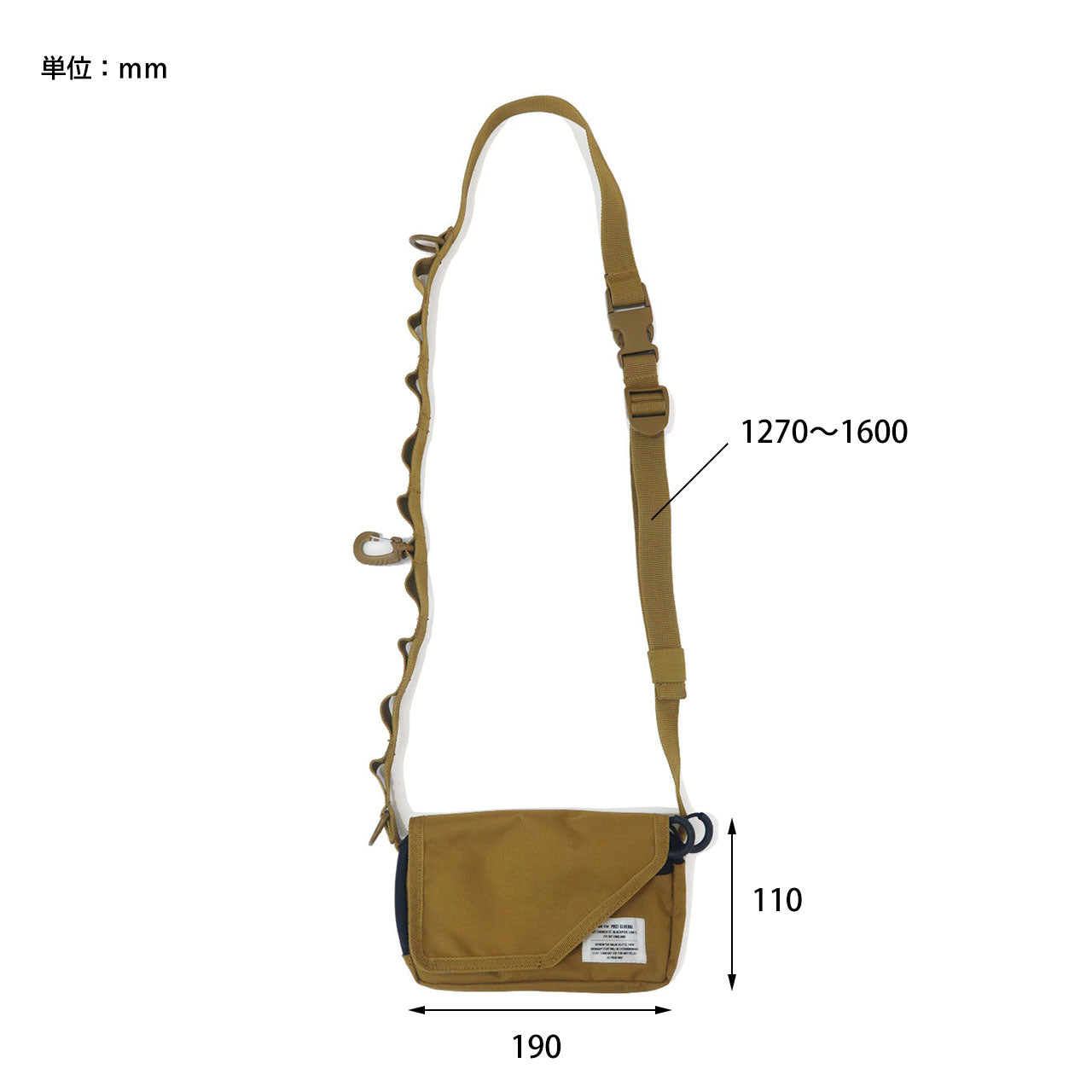 Post General Sling Wallet Pouch