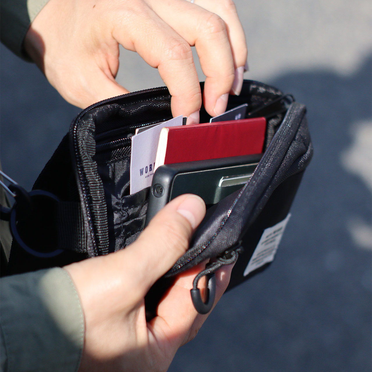 Post General Sling Wallet Pouch